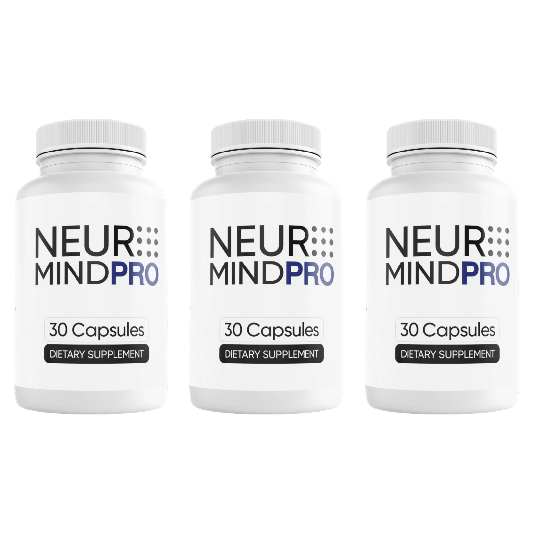 Neuro MindPro Memory Cognitive Health Support Supplement 30 Capsules Bundle of 3 — photo 1