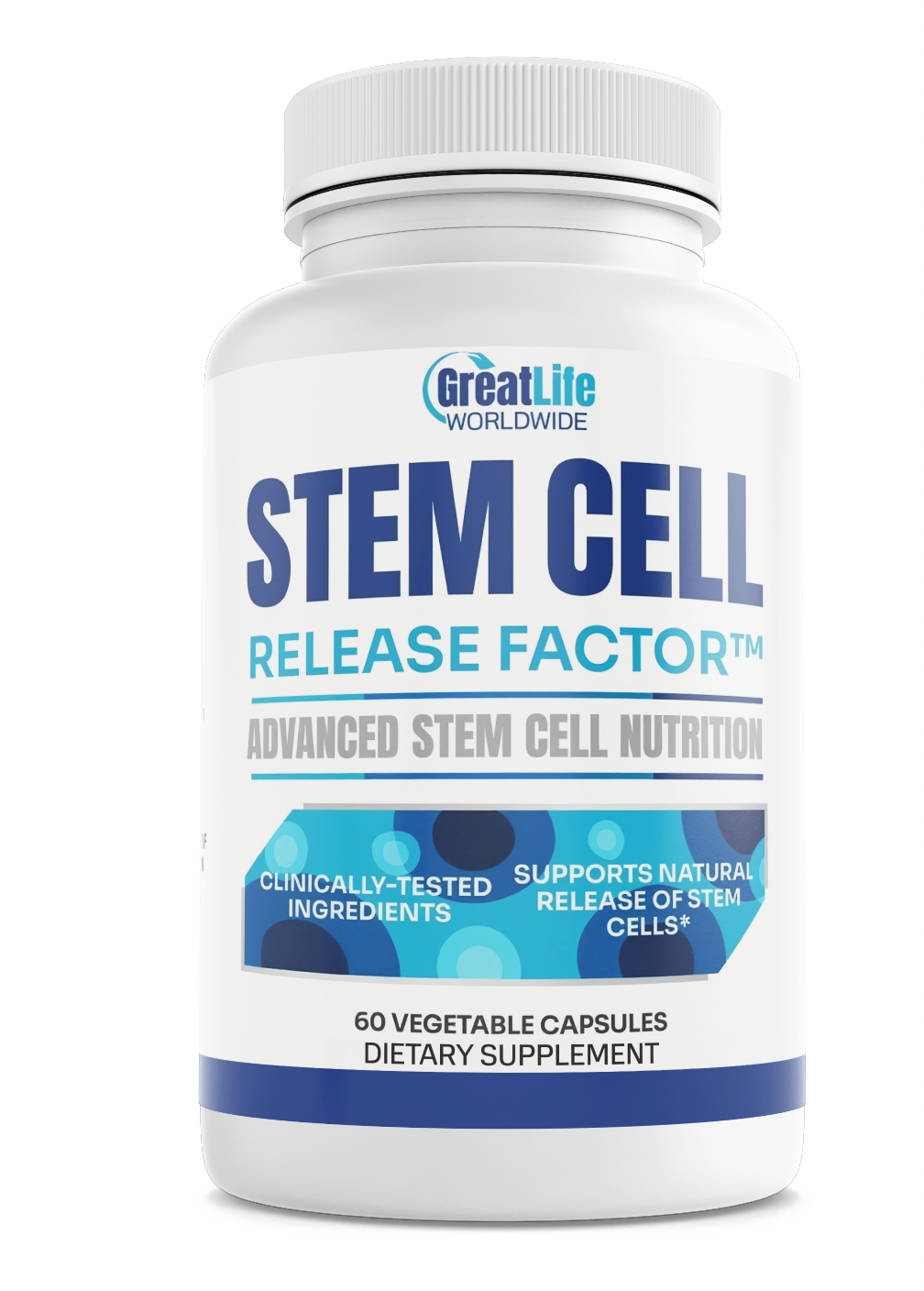 Stem Cell Release Factor - Advanced Anti-Aging Dietary Supplement 60 Capsules — photo 1