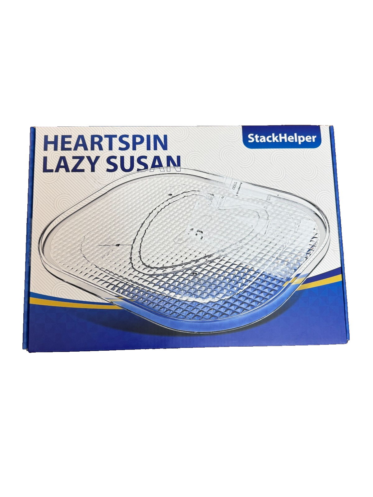 Stack Helper Lazy Susan Heartspin Kitchen Organizer Organization Spin Turntable — photo 1