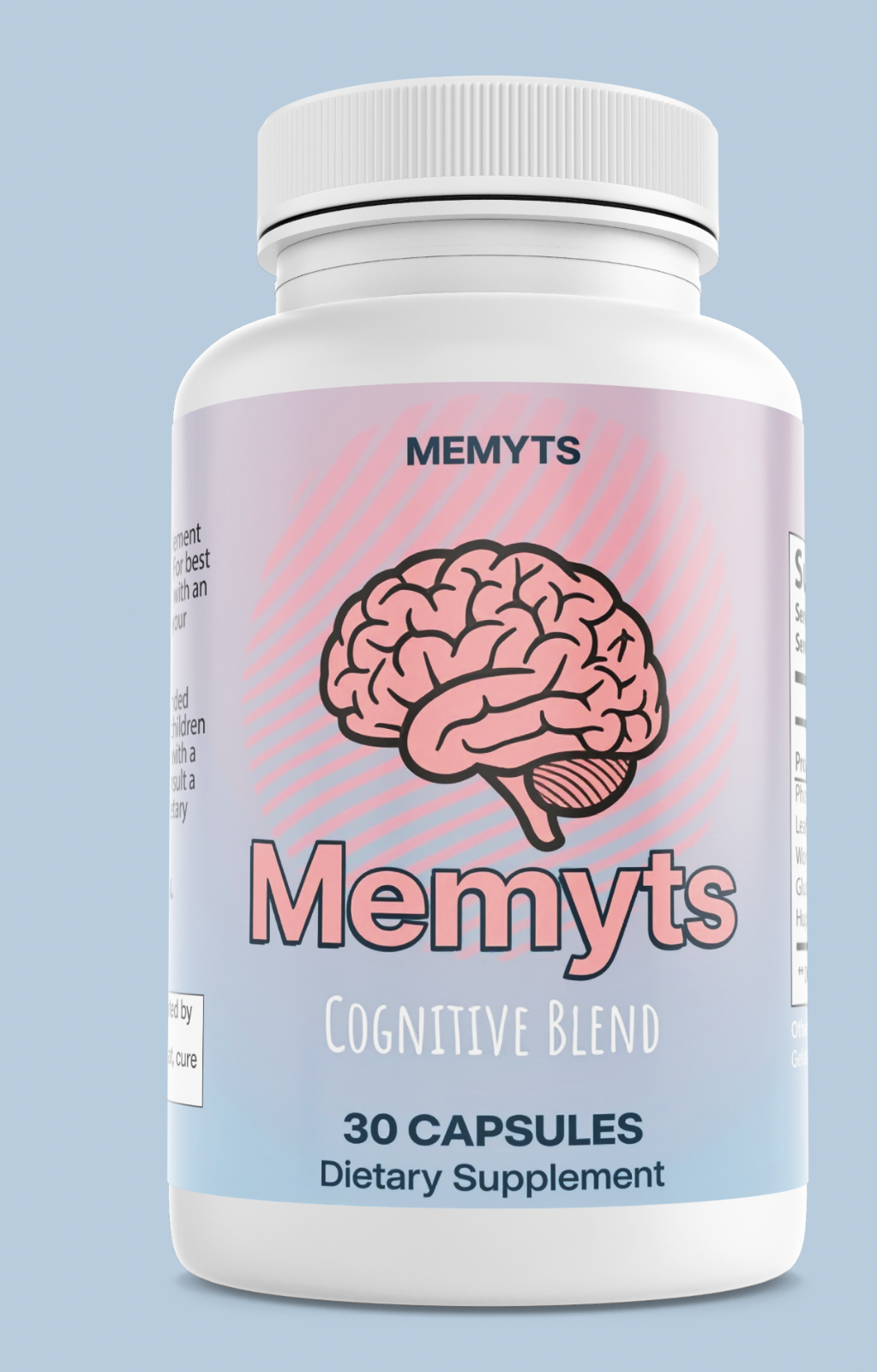 Memyts Mind Health and Cognitive Blend Dietary Supplement 30 Capsules — photo 1