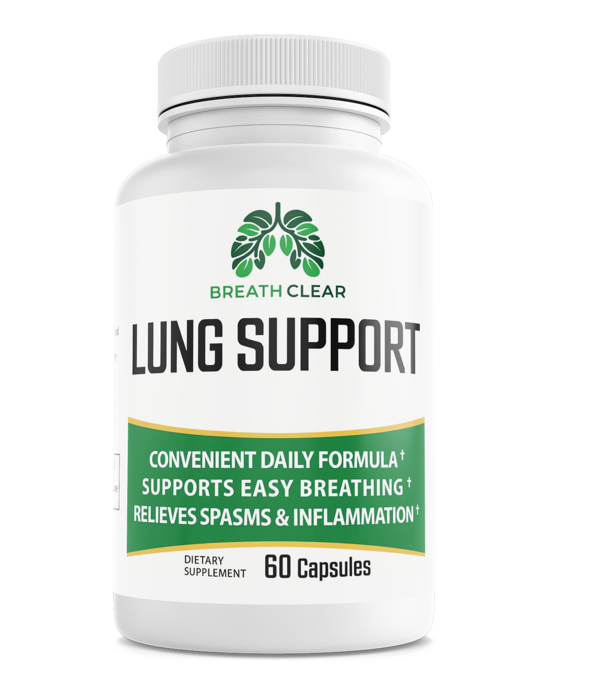 Breath Clear Lung Support Dietary Supplement 60 Capsules — photo 1