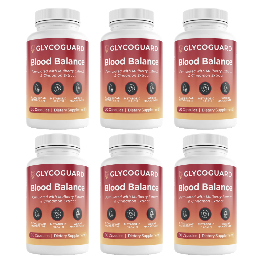 GlycoGuard Blood Health Support Mulberry Cinnamon 30 Capsules (Bundle of 6) — photo 1