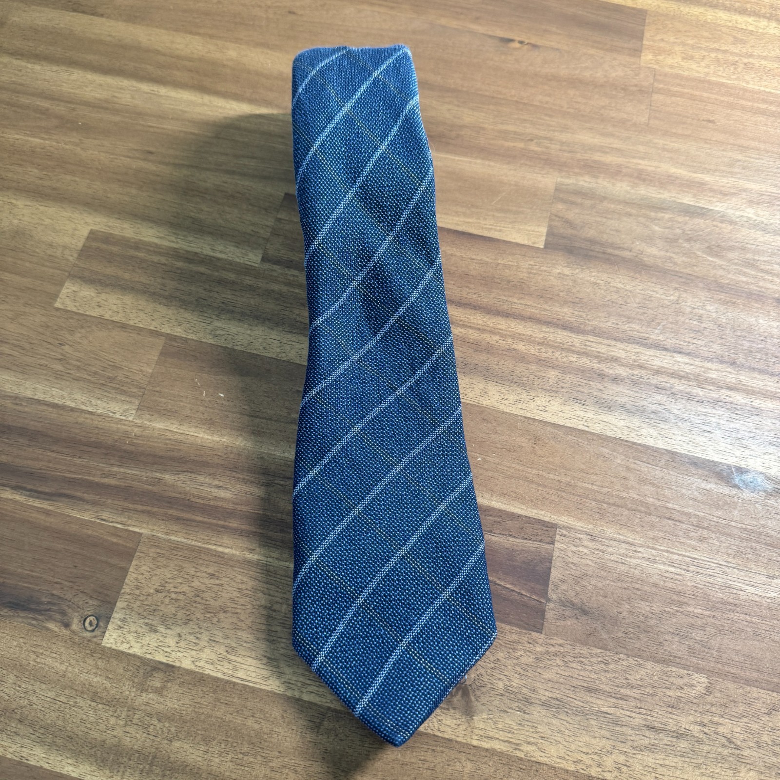 Michael Kors Men's Tie Blue Classical Style Old Money 100% Silk — photo 1