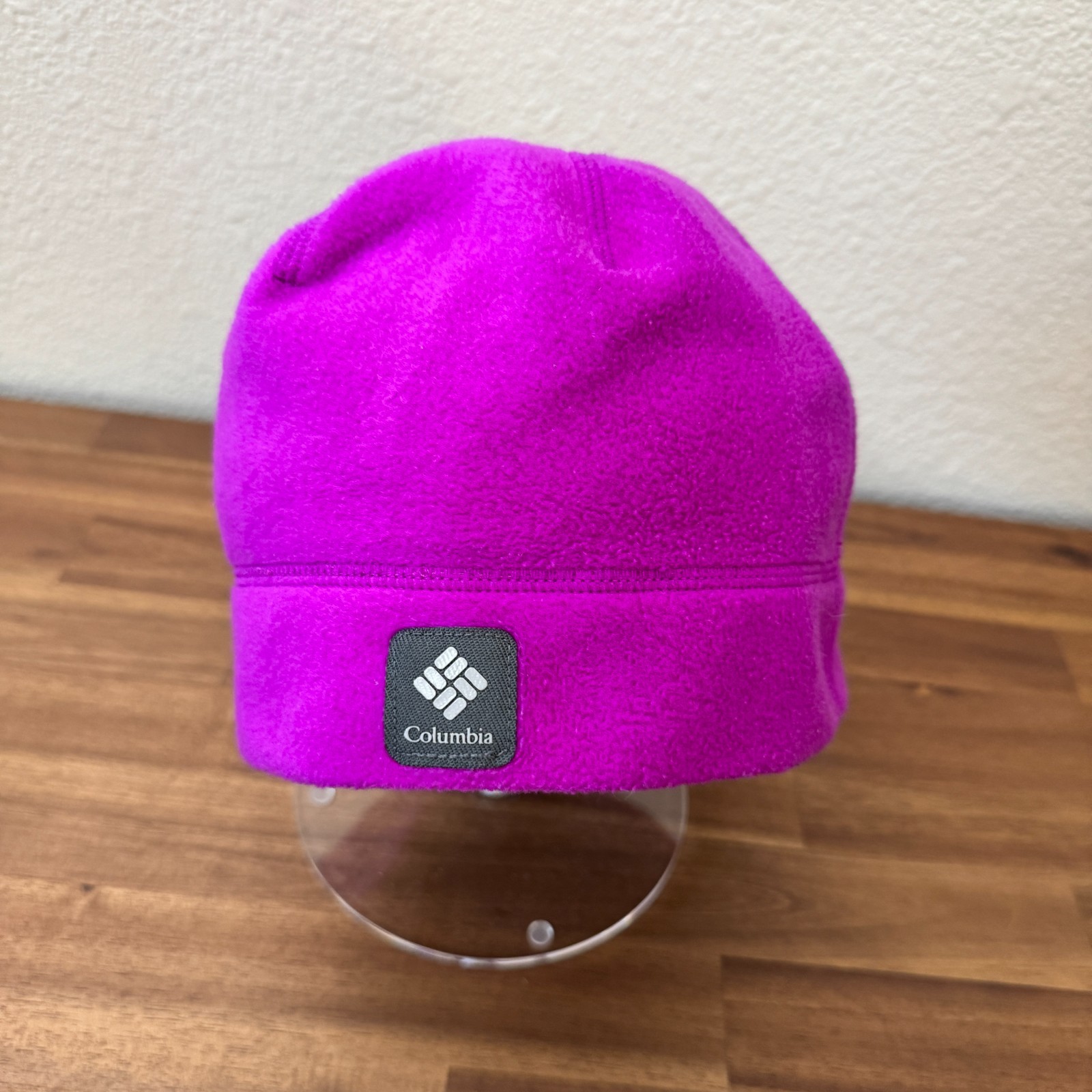COLUMBIA UNISEX KIDS THERMAL FLEECE BEANIE HAT Large Youth Purple — photo 1