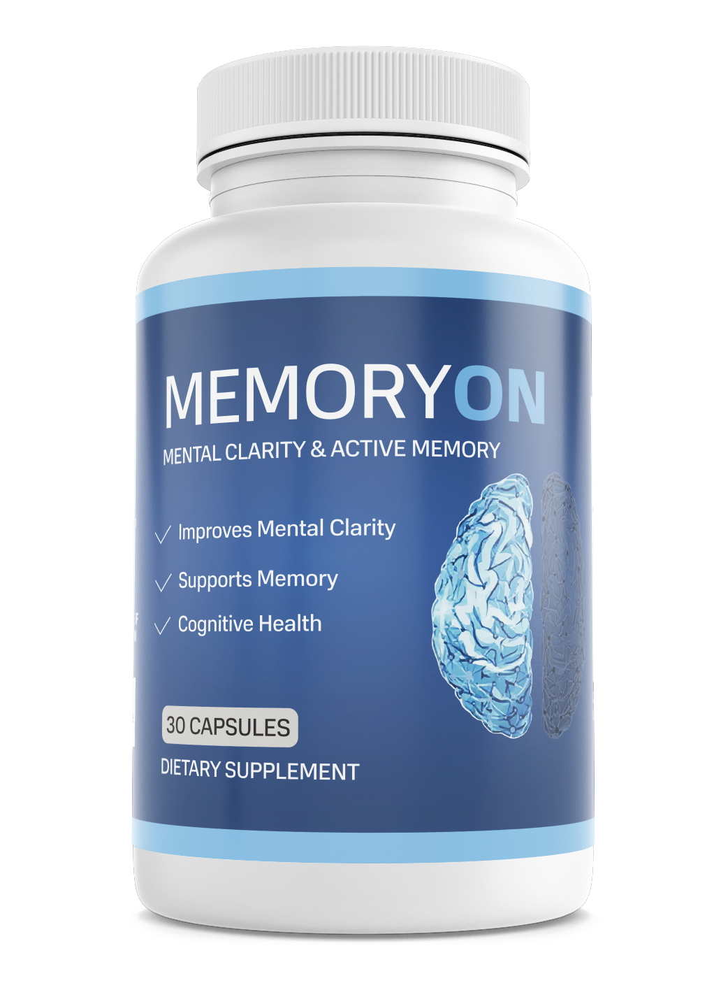 Memory On Dietary Supplement 30 Capsules — photo 1
