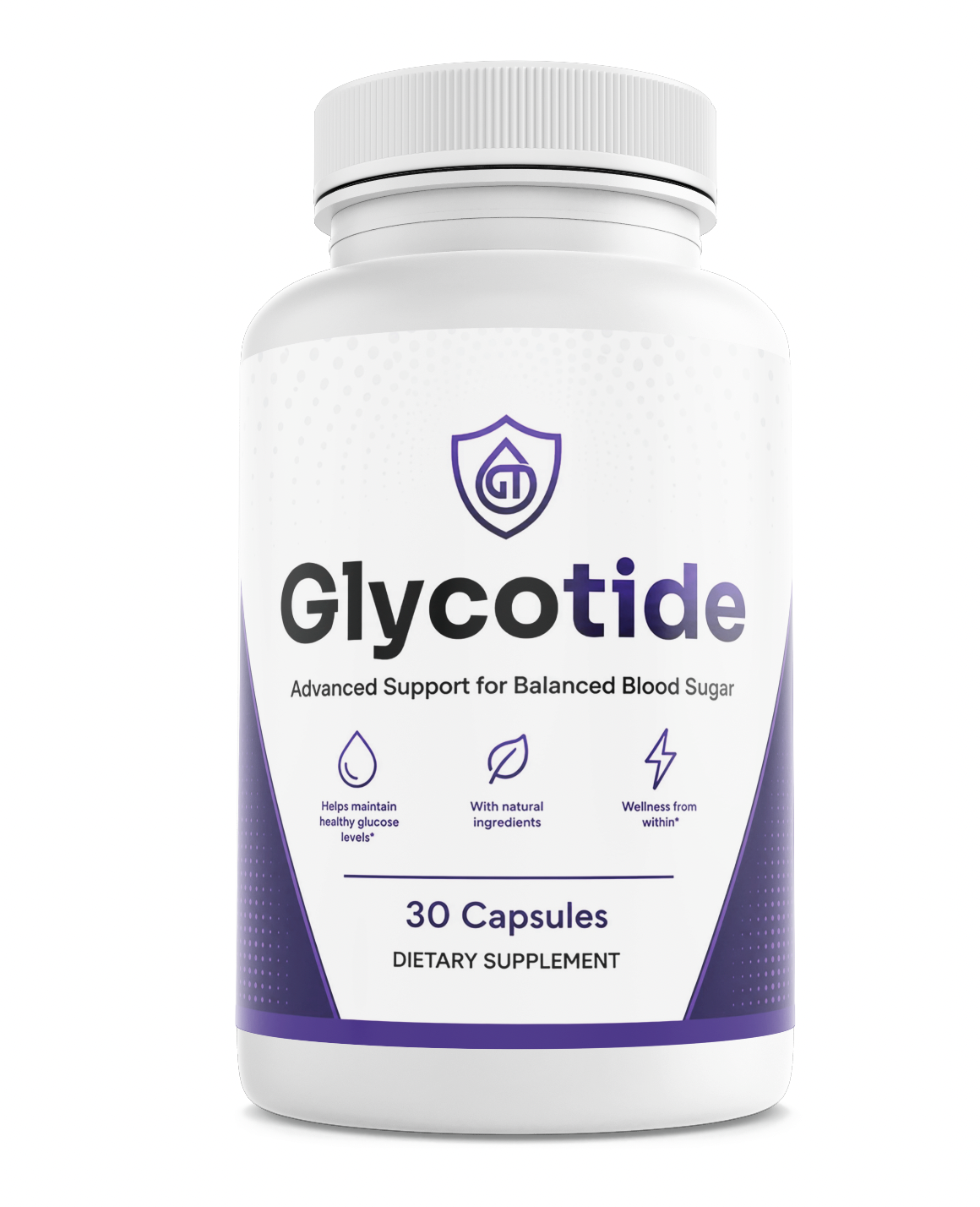 GlycoTide Blood Health Support Glyco Tide Dietary Supplement 30 Capsules — photo 1
