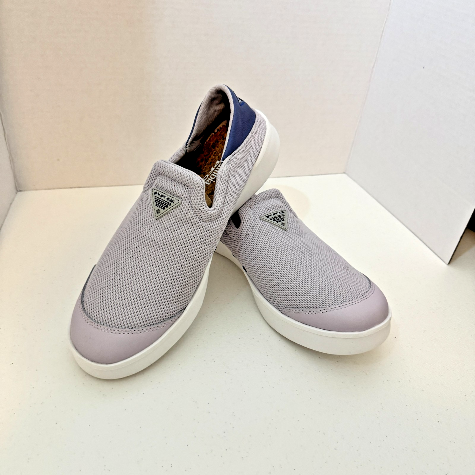 Columbia Woman's Sneakers Athletic Shoes Boatside Vent PFG Size 12 Lavender — photo 1