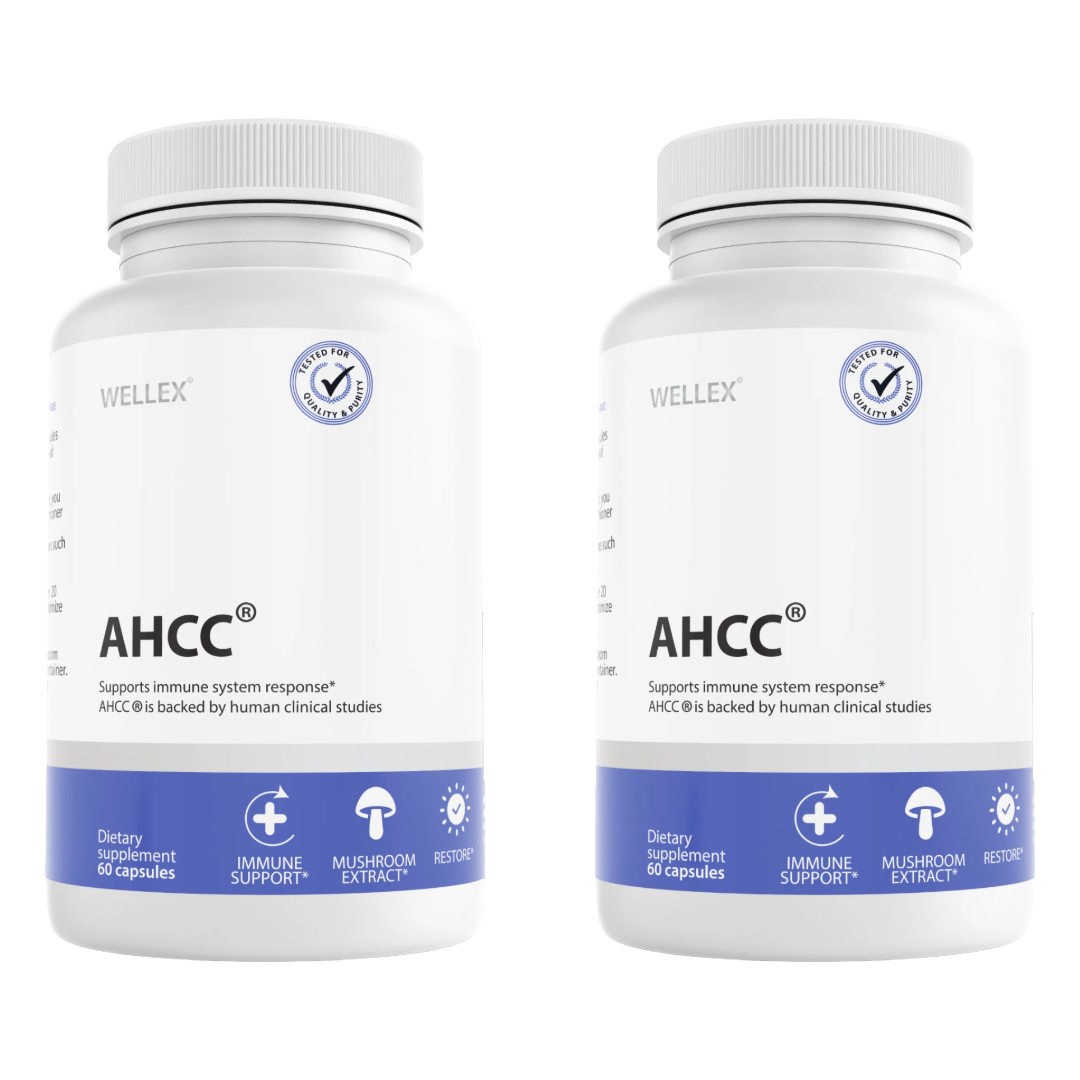 AHCC restore Immune Support Dietary Supplement 60 Capsules (Bundle of 2) — photo 1