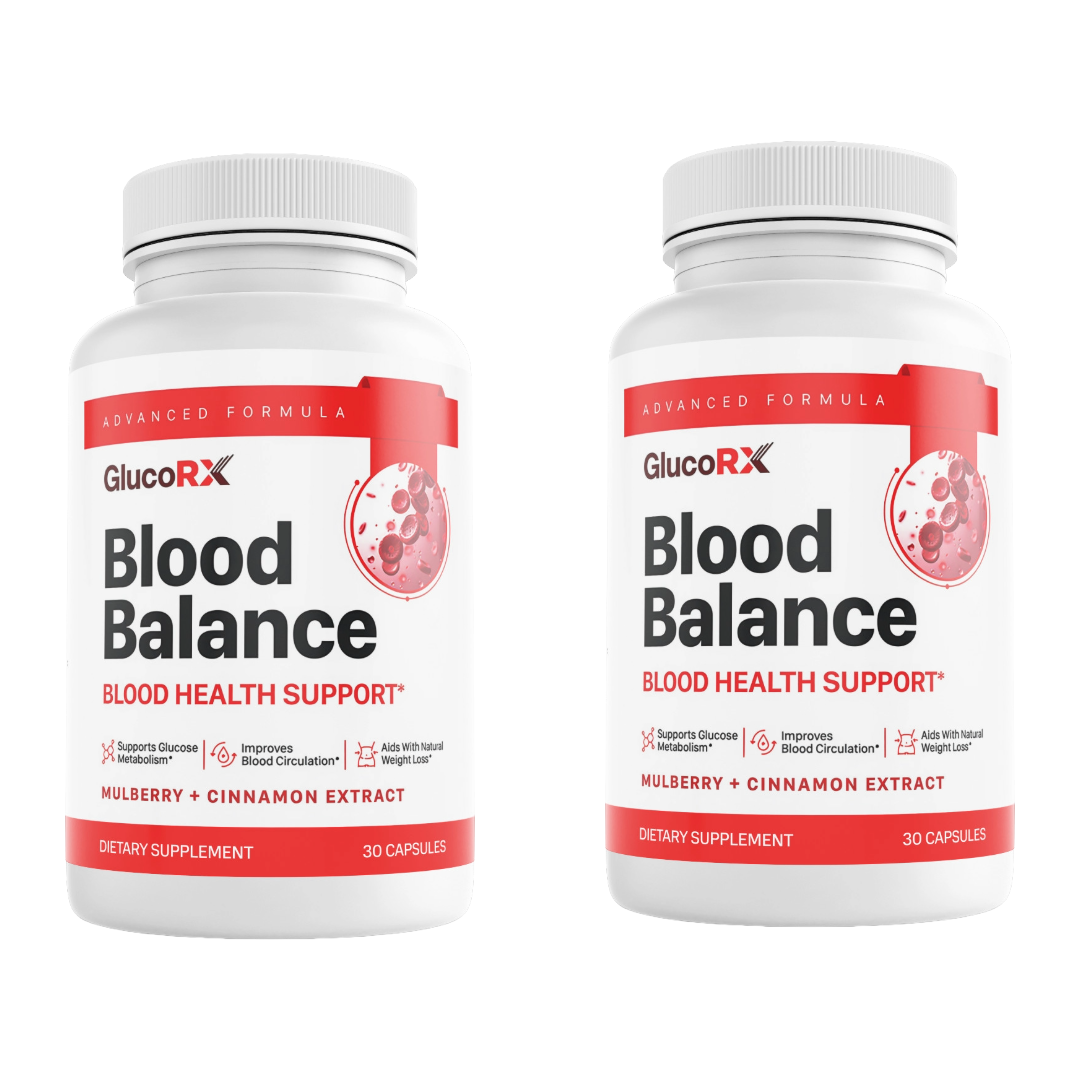 GlucoRX Blood Balance Blood Health Support Gluco RX 30 Capsules (Bundle of 2) — photo 1