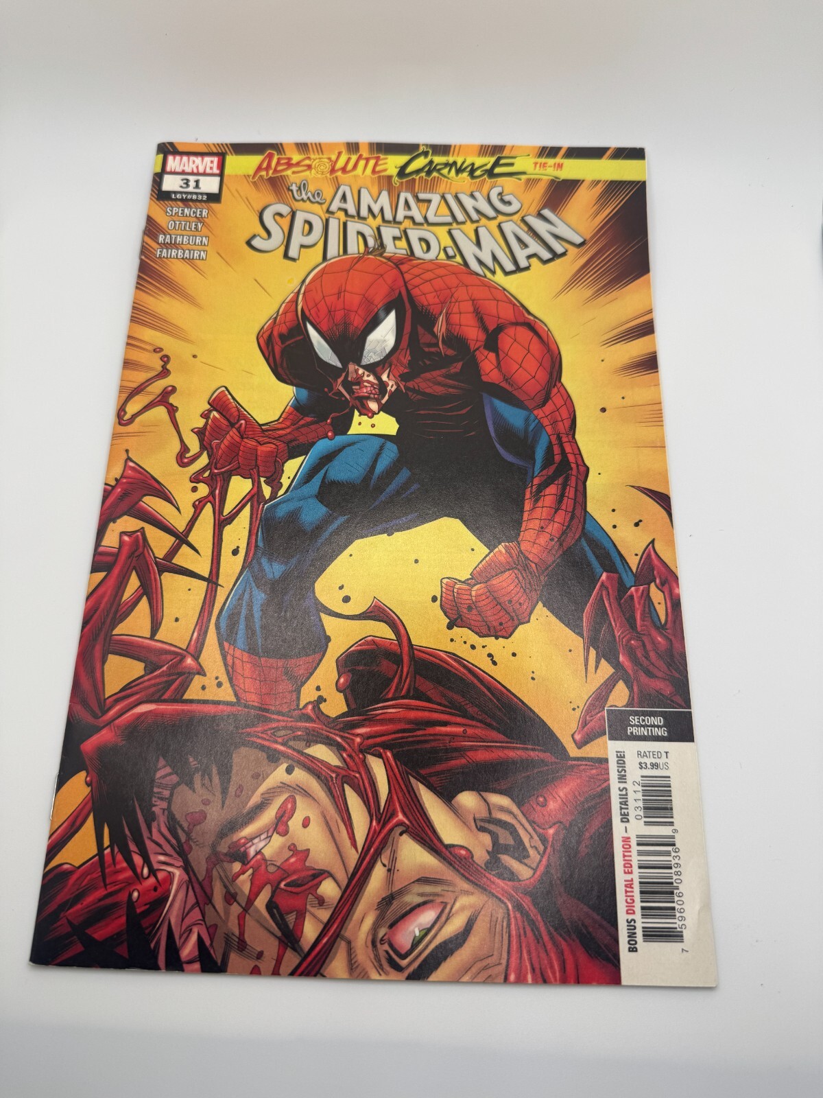 The Amazing Spiderman Absolute Carnage #31 (2019) — photo 1