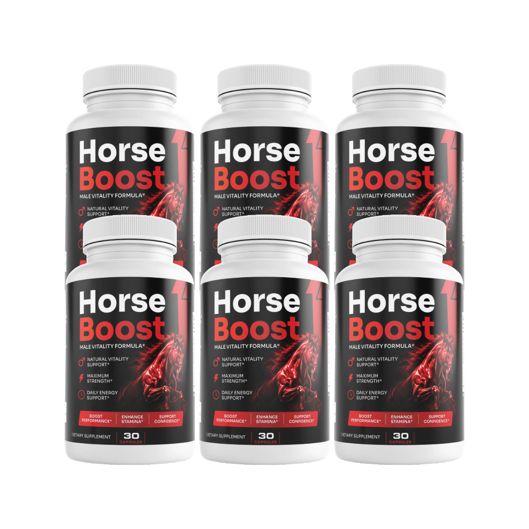Horse Boost Mens Health Support Dietary Supplement 30 Capsules (Bundle of 6) — photo 1