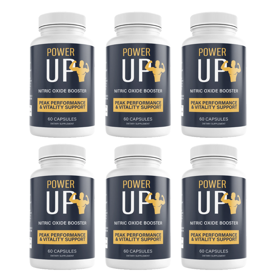 Power Up Mens Health Peak Performance Vitality Support 60 Capsules (Bundle of 6) — photo 1