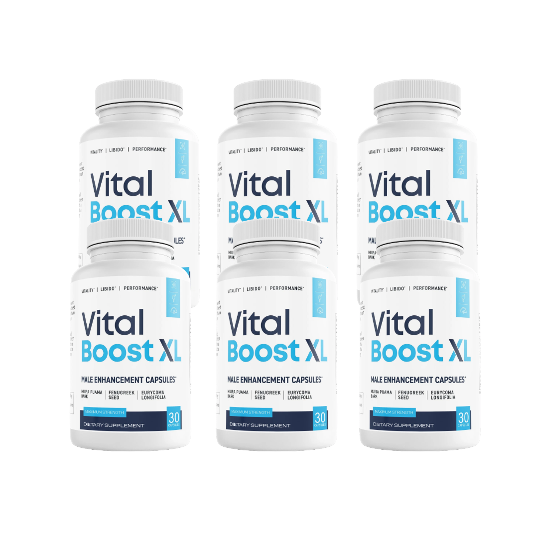 Vital Boost XL Mens Health Support Dietary Supplement 30 Capsules (Bundle of 6) — photo 1