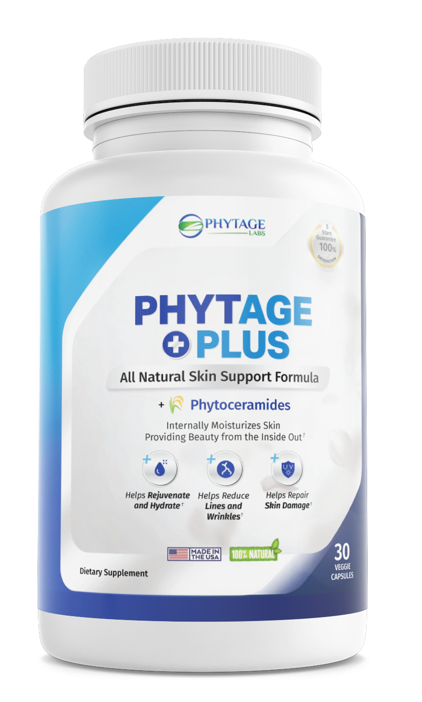 Phytage Labs Phytage Plus Skin Support Dietary Supplement 30 Capsules — photo 1