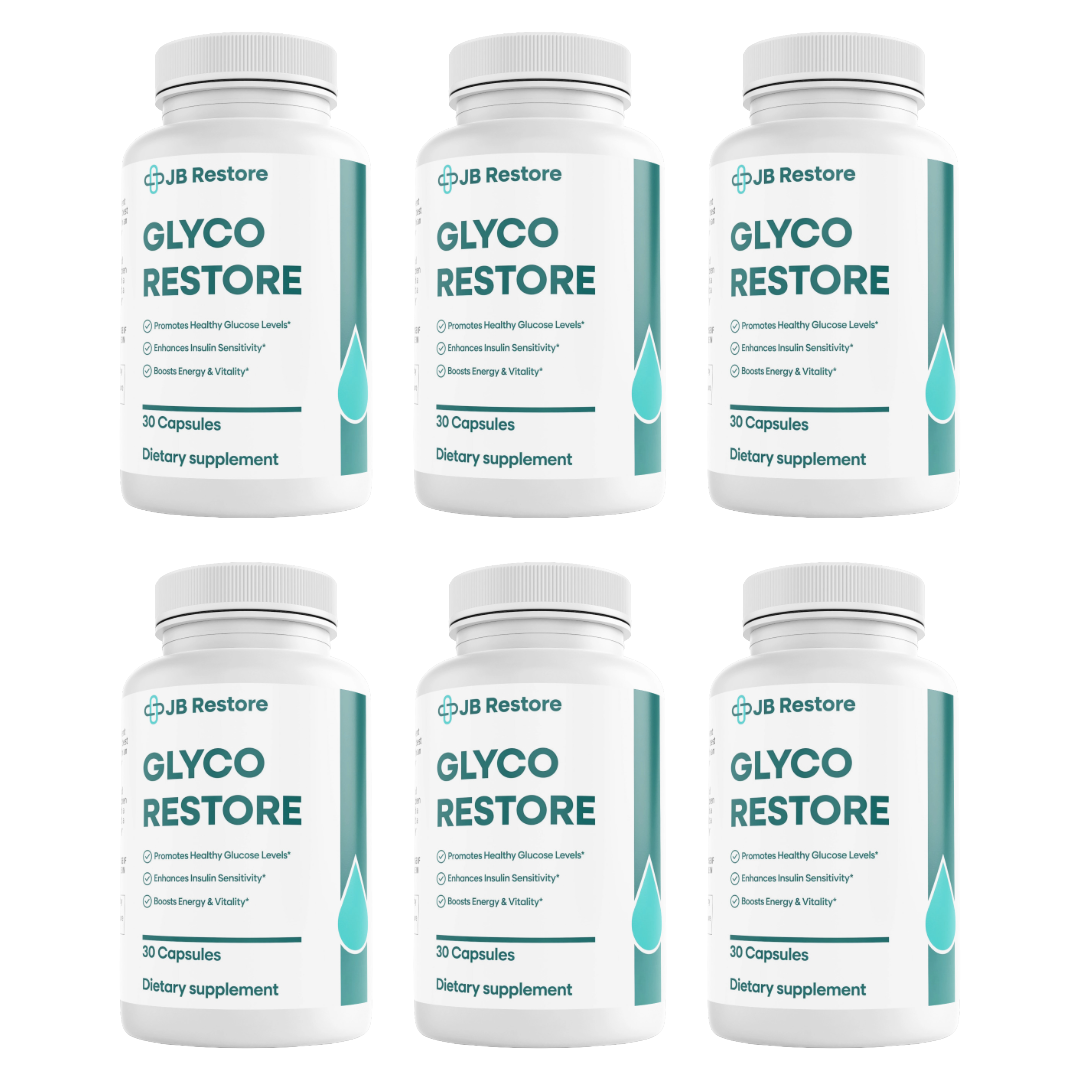 JB Restore Glyco Restore Blood Health Support 30 Capsules (Bundle of 6) — photo 1