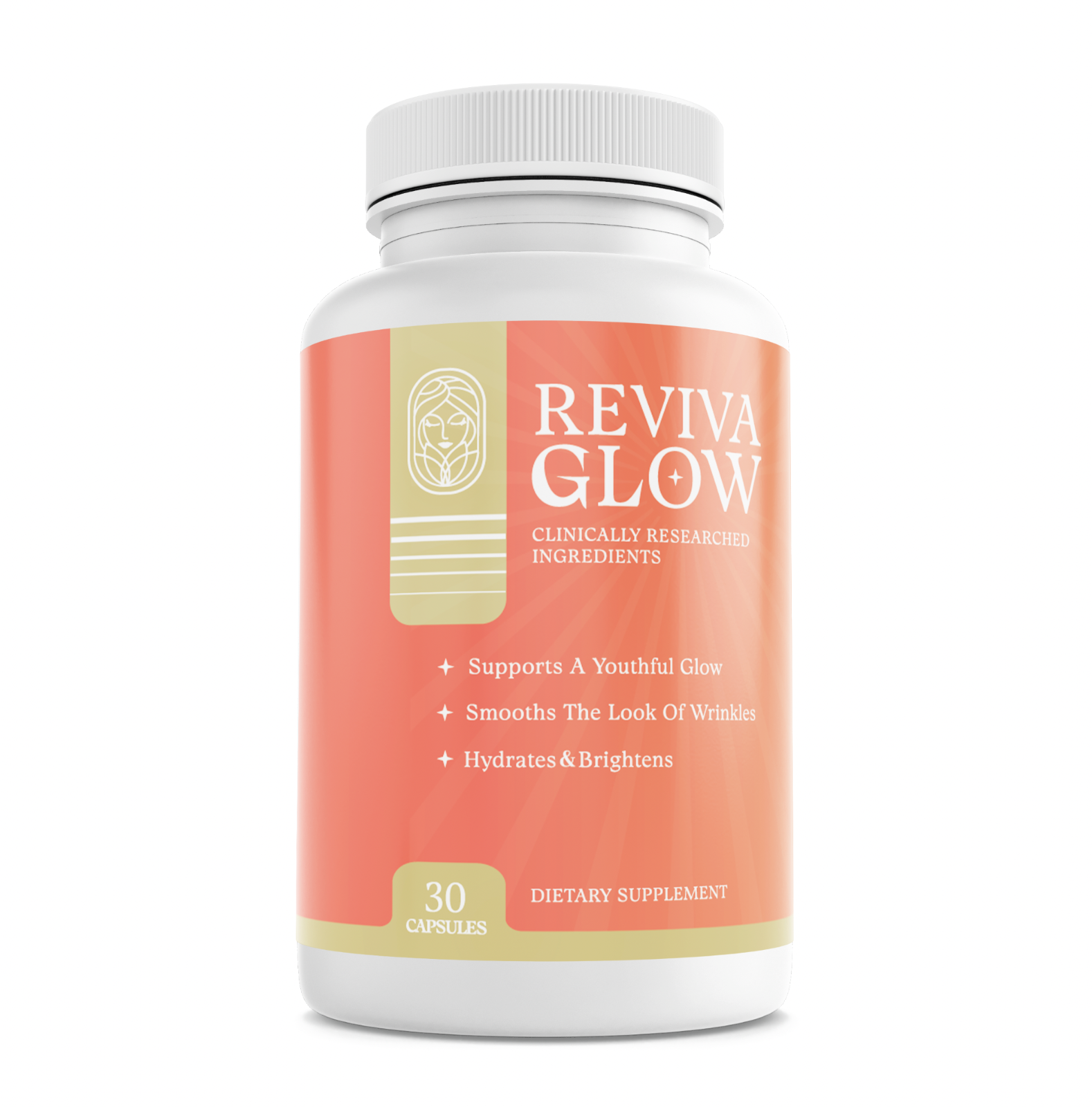 Reviva Glow Skincare Supplement for Healthier, More Vibrant Skin 30 Capsules — photo 1