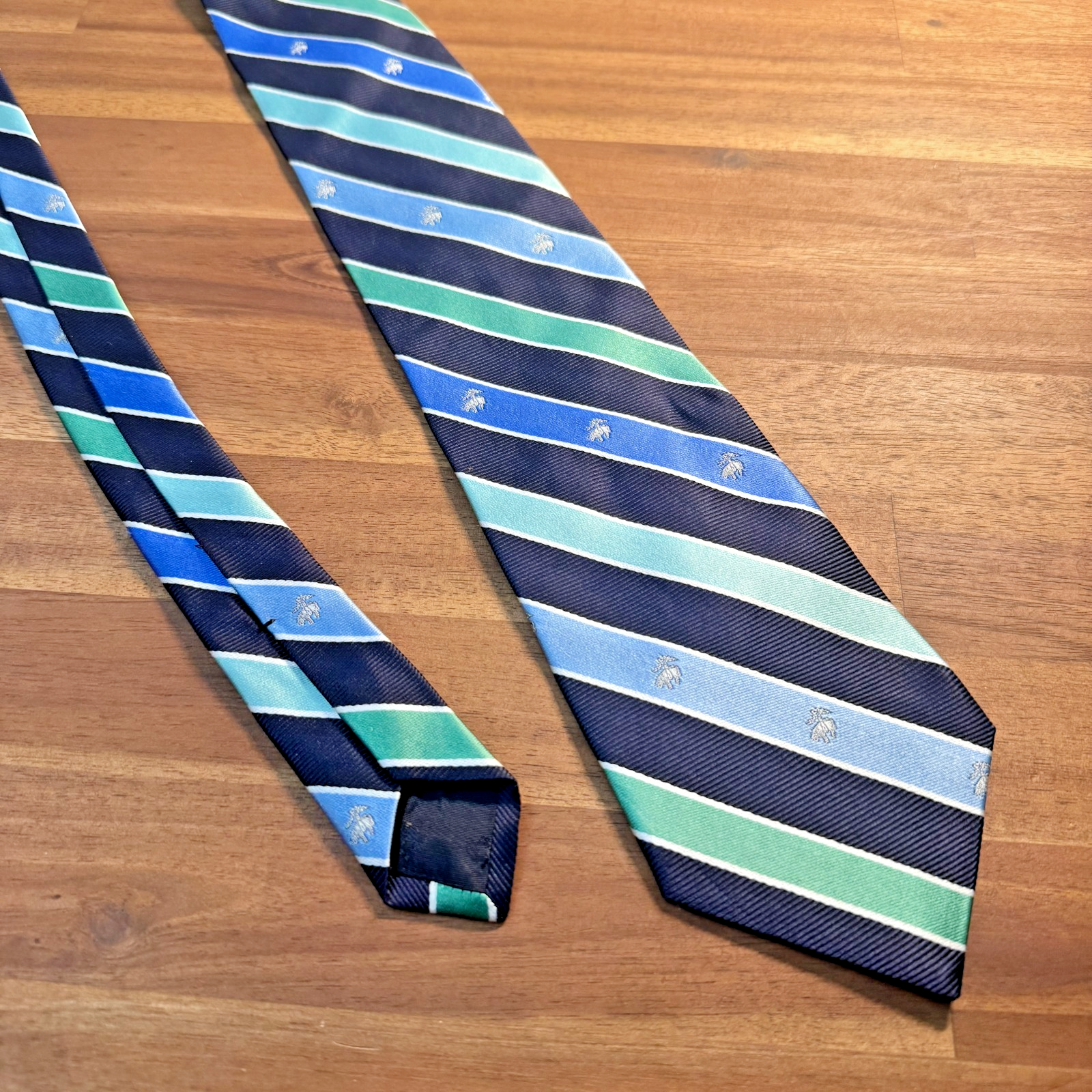 Brooks Brothers Light Colored Tie With Novelty 100% Silk Men's Necktie — photo 1