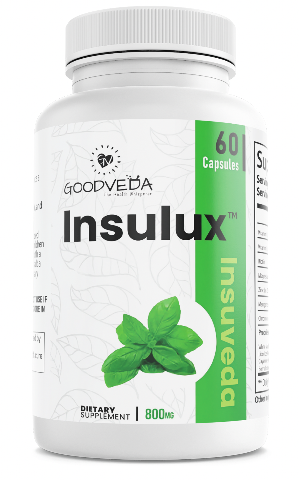 Insulux Blood Health Support Dietary Supplement 60 Capsules — photo 1