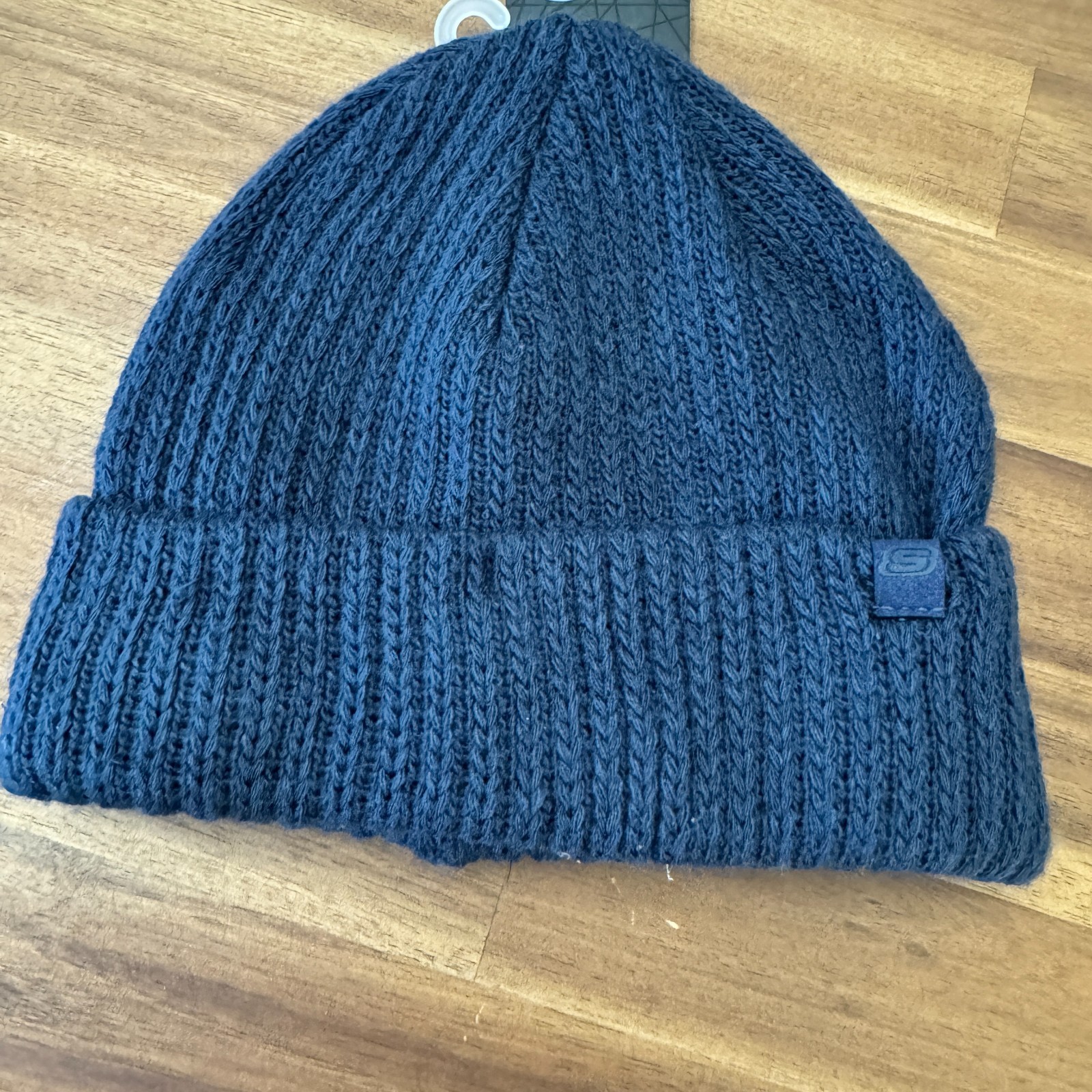 Sketchers NWT Beannie One Size Navy Unisex — photo 1