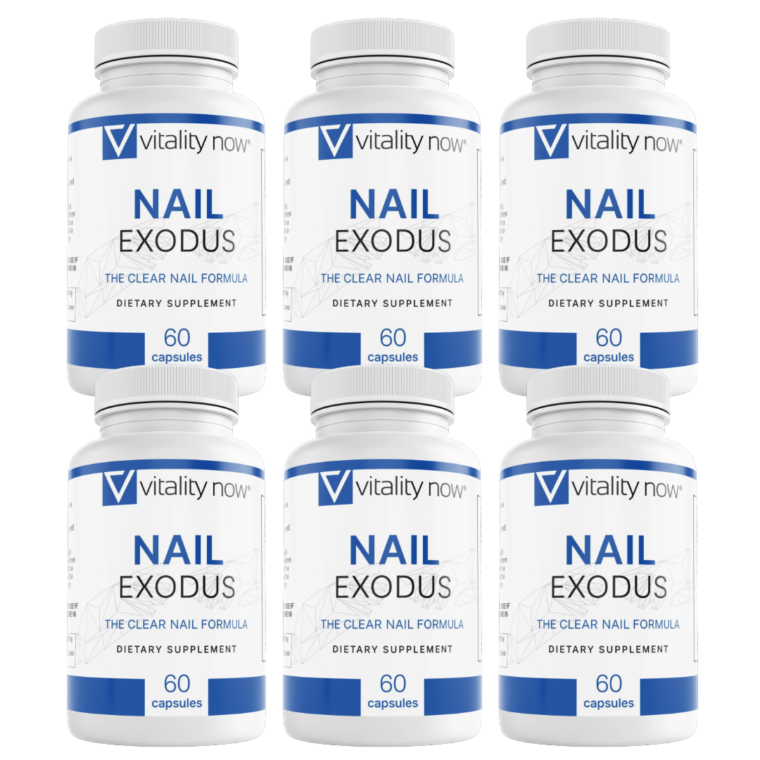 Nail Exodus Vitality Now Dietary Supplement 60 Capsules (Bundle of 6) — photo 1