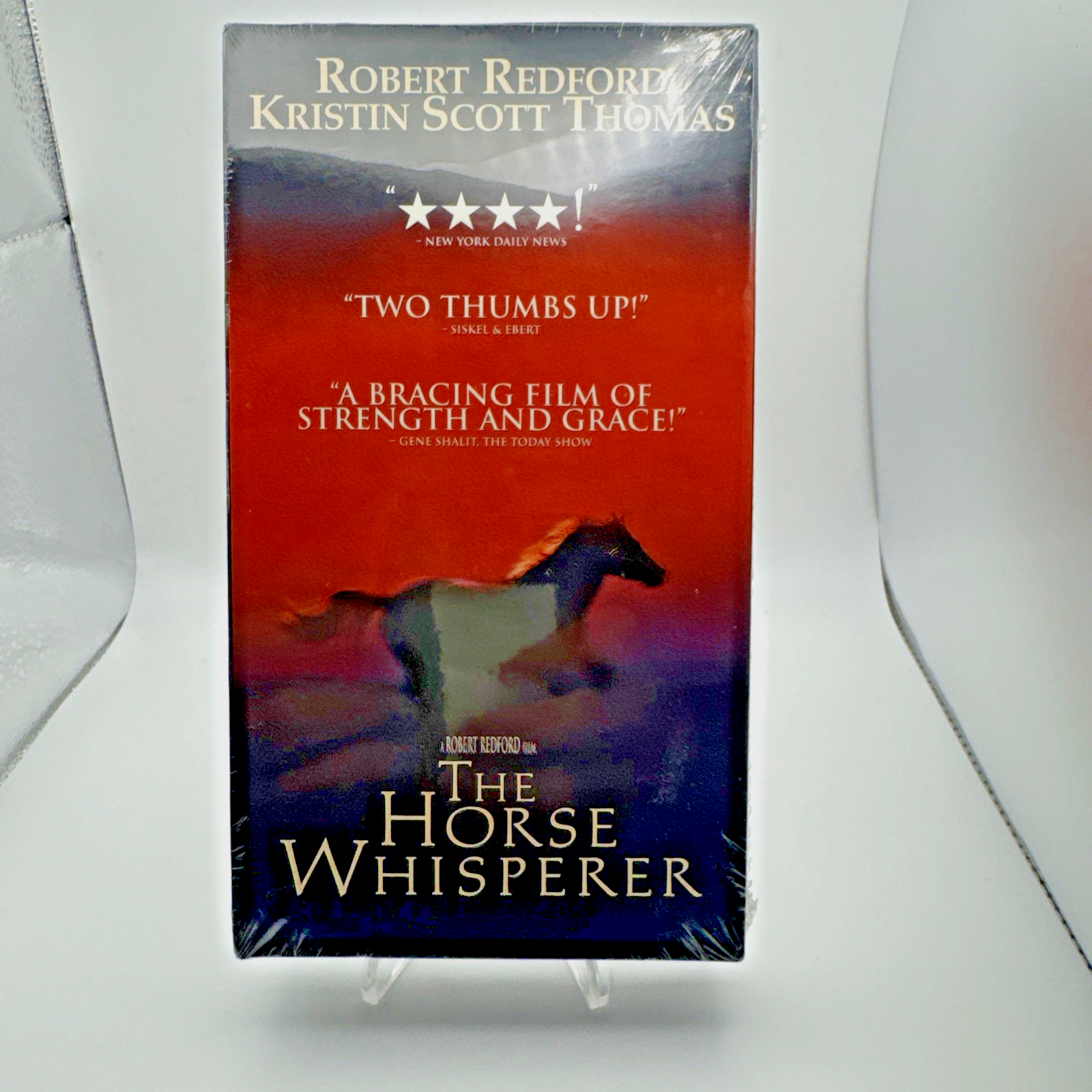 The Horse Whisperer VHS New Sealed Robert Redford Mystery/Talks Horses? — photo 1