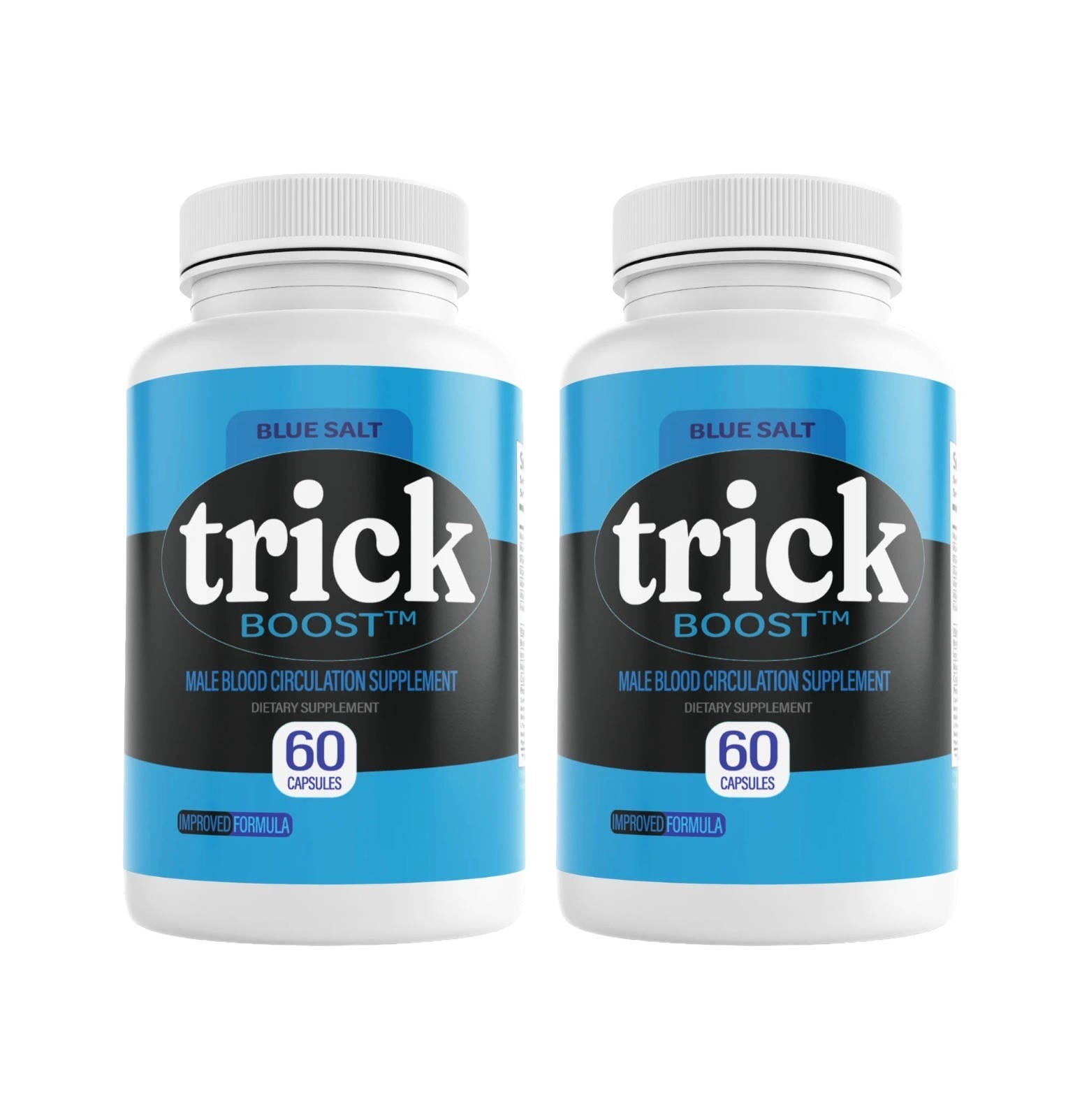 2 Pack Blue Salt Trick Boost Men's Health Support Dietary Supplement 60 Capsules — photo 1